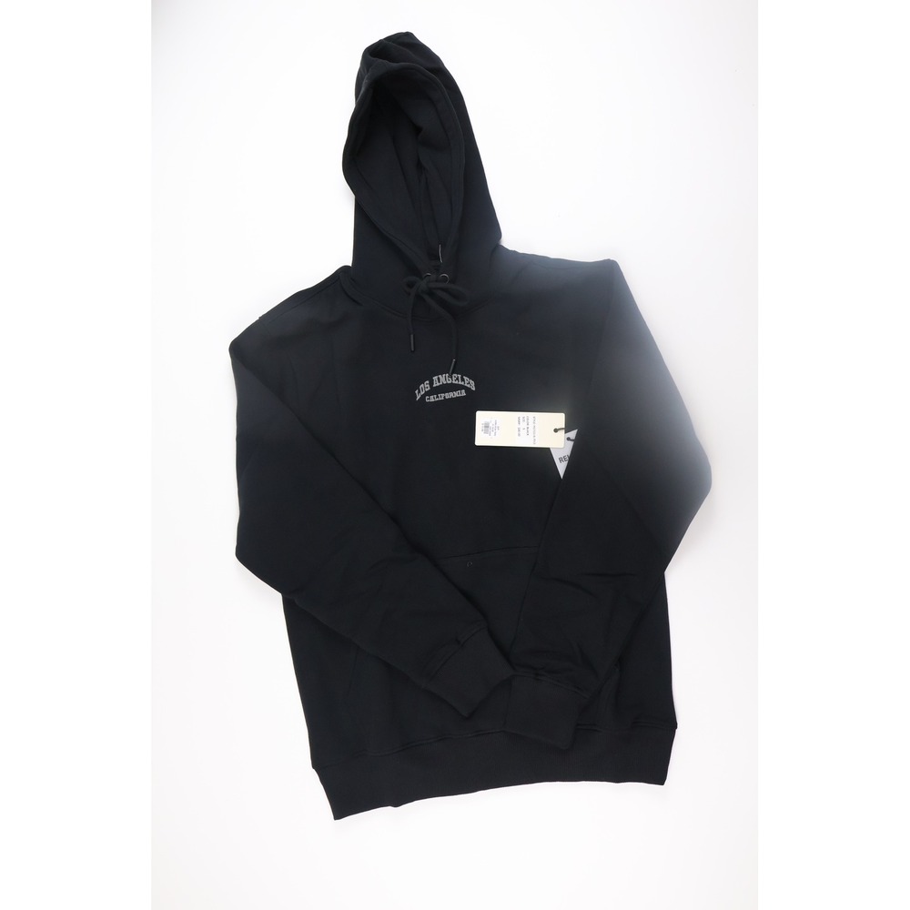 Public Supply NYC Hoodie Los Angeles Graphic Small Black  Casual Streetwear